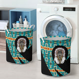 Powwow Storelb00238 pattern native laundry basket