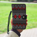 GB-NAT00595 Tribe Design Native Wallet Phone Case