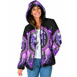 GB-NAT00909 Eagle Native Women's Padded Hooded Jacket