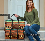 GB-NAT00024 Bison Native American Travel Bag