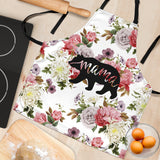 Powwow Storegb nat00195 mama bear flower rose native american apron