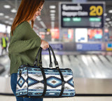 GB-NAT00528 Blue Colors Pattern Travel Bag