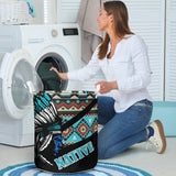 Powwow Storelb00229 pattern native laundry basket