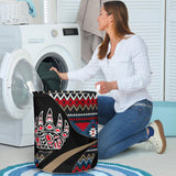 LB00340 Pattern Native American Laundry Basket