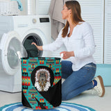 Powwow Storelb00244 pattern native laundry basket