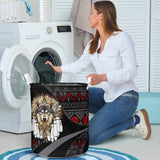 LB00357 Pattern Native American Laundry Basket