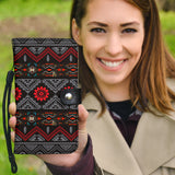 GB-HW0011306 Tribe Pattern Native Wallet Phone Case