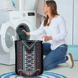 LB00338 Pattern Native American Laundry Basket