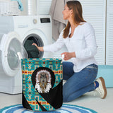 Powwow Storelb00238 pattern native laundry basket