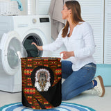 Powwow Storelb00237 pattern native laundry basket