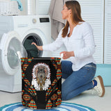 Powwow Storelb0044 pattern native laundry basket