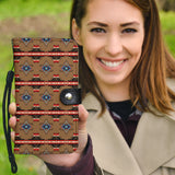 GB-HW00096 Pattern Brown Native Wallet Phone Case