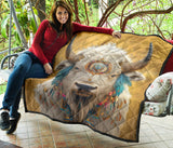 GB-NAT00912 Bison Pattern Native American Premium Quilt