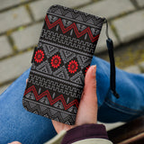 GB-NAT00595 Tribe Design Native Wallet Phone Case