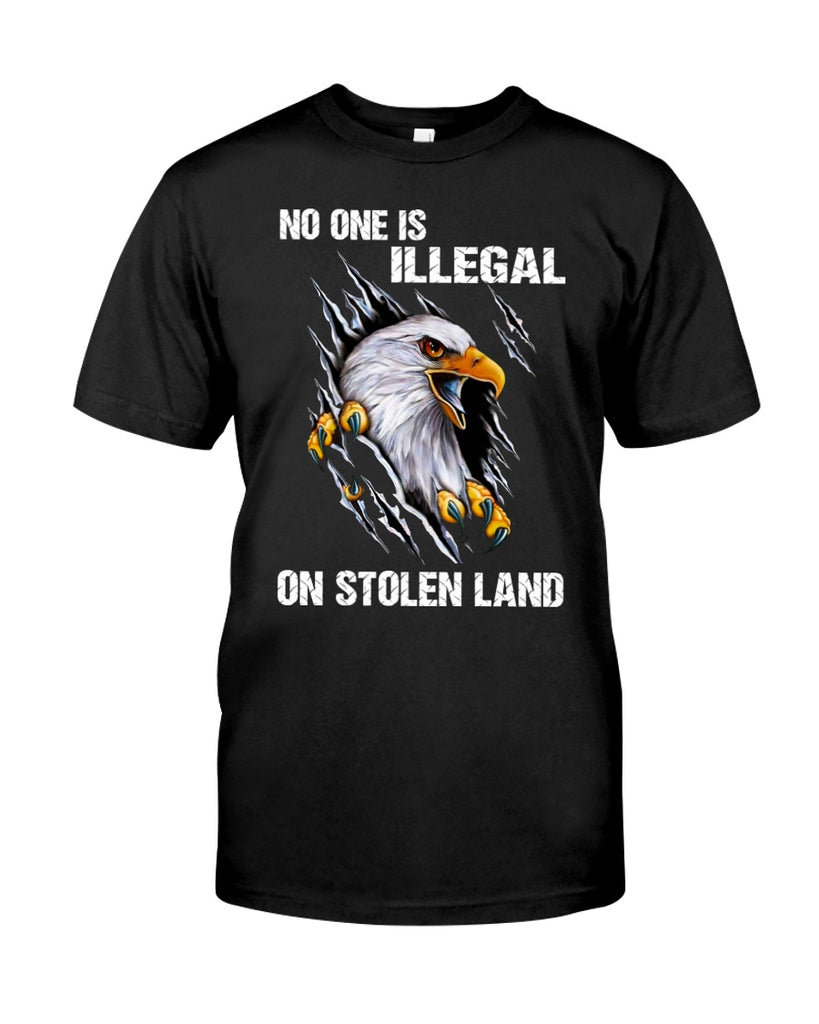 Powwow StoreNo One Is illegal On Stolen Land Classic TShirt