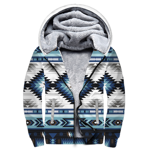 SHERPA HOODIE NATIVE Powwow Store