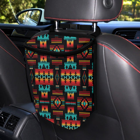 Powwow StoreGBNAT0004602  Pattern Native Car Garbage Bag