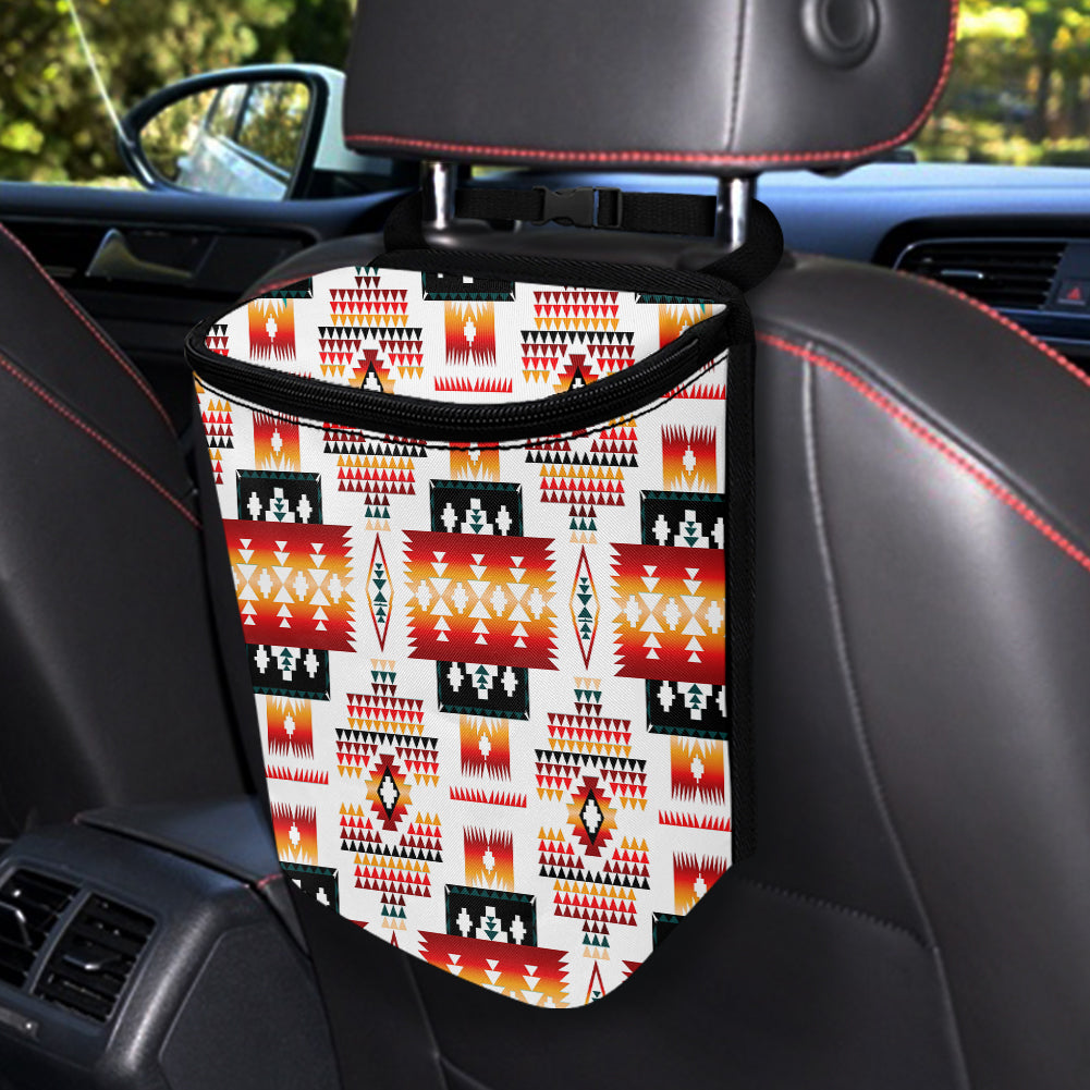 Powwow StoreGBNAT00075 Pattern Native Car Garbage Bag