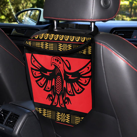 Powwow StoreGBNAT00048 Pattern Native Car Garbage Bag