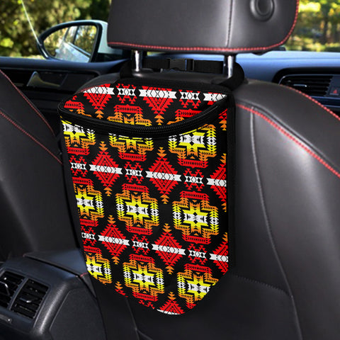 Powwow StoreGBNAT00656 Pattern Native Car Garbage Bag