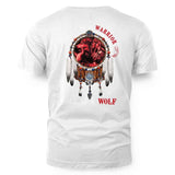 Heart Of A Warrior Soul Of A Wolf Red Unisex 2D T-Shirt - NAT240803-M004