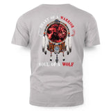 Heart Of A Warrior Soul Of A Wolf Red Unisex 2D T-Shirt - NAT240803-M004