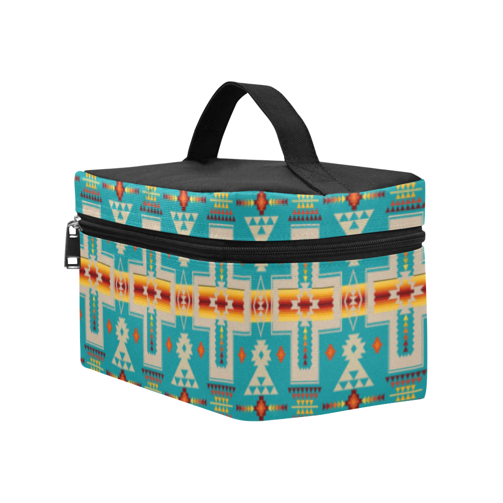 GB-NAT00062-05 Turquoise Tribe Design Native American Isothermic Bag - Powwow Store