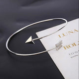 Powwow Store 1 pcs sell adjustable arrow cuff bracelets for women fashion simple gothic wrist feather bangles gift jewelry wholesale cuff bracelets