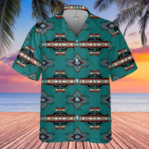 GB-HW000101 Pattern Native Hawaiian Shirt 3D