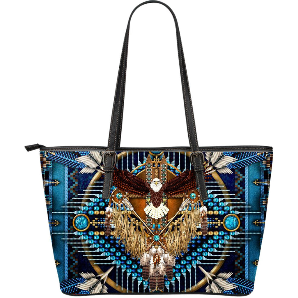 Mandala Blue Owl Native American Handbag - Powwow Store