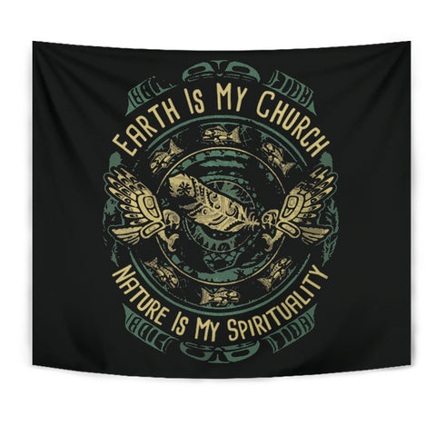GB-NAT00323 Native Is My Spirituality Tapestry