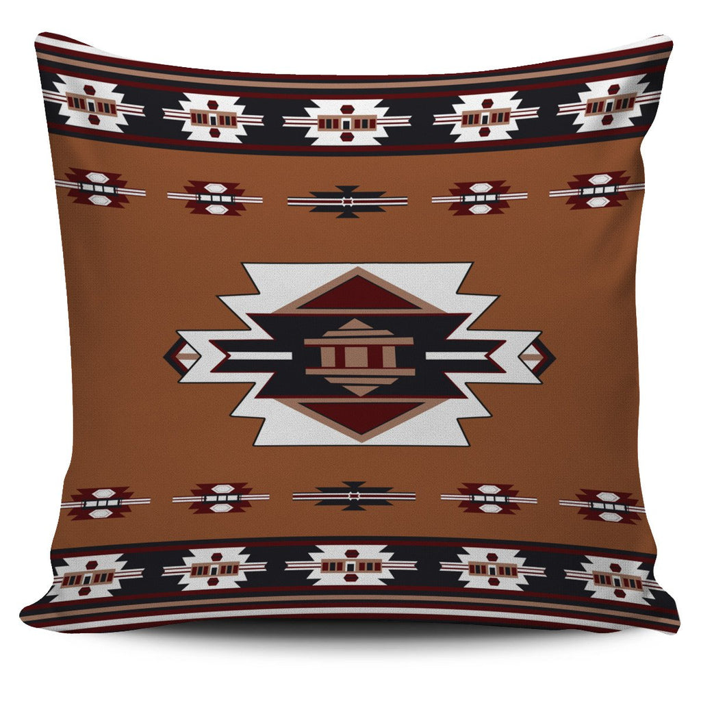 Native Temple Native American Pillow Covers