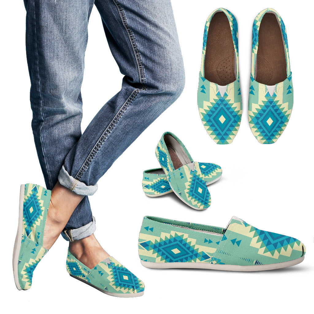 GB-NAT00599 Pattern Ethnic Native Casual Shoes