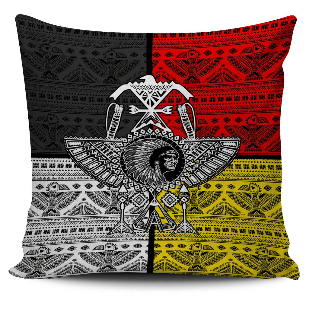 Tribe Chief Thunderbird Native American Pillow Covers