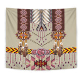 GB-NAT00069-04 Pink Pattern Breastplate Tapestry