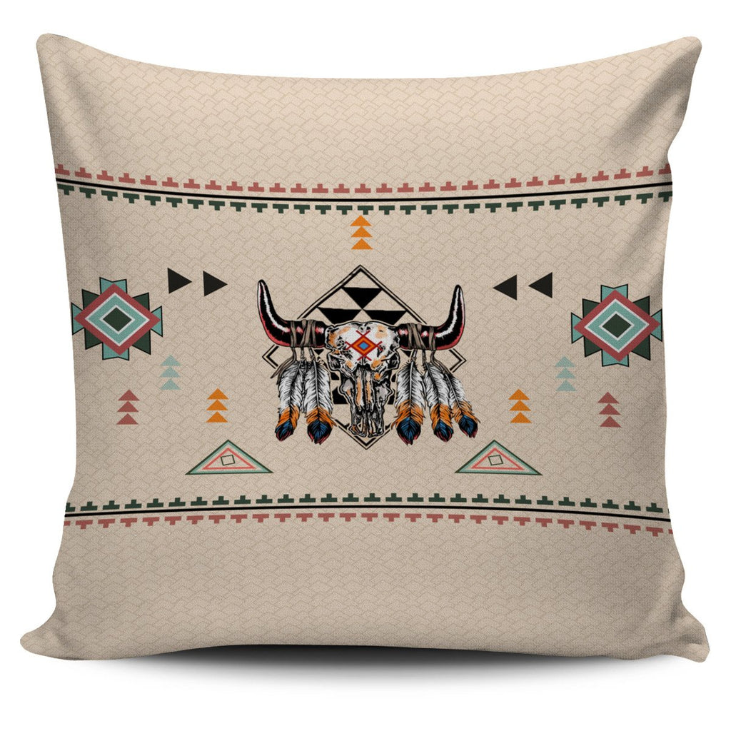 Pride Bison Native American Pillow Covers