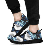 Powwow Store gb nat00528 blue colors pattern sneaker