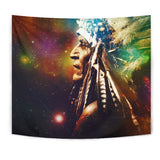 GB-NAT00109 Galaxy Chief Painting All Over Hoodie Tapestry