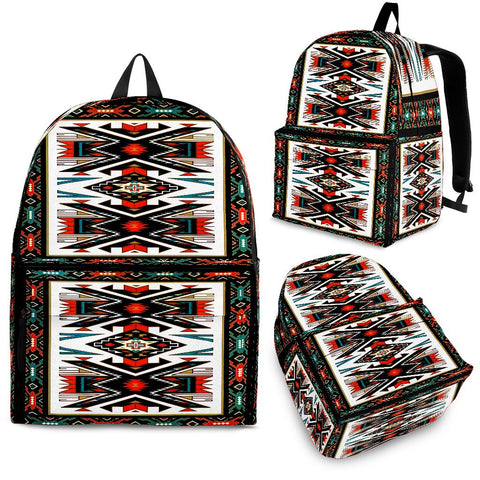 Tribal Colorful Pattern Native American Backpack - Powwow Store