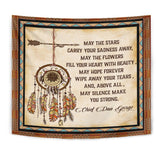 May The Stars Carry Your Sadness Away Native American Tapestry