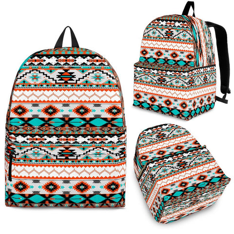 Native Border Patterns Native American Backpack - Powwow Store