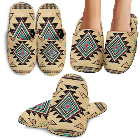 Southwest Symbol Native American Slippers