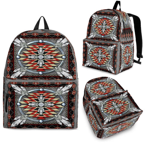 Naumaddic Arts Native American Backpack - Powwow Store