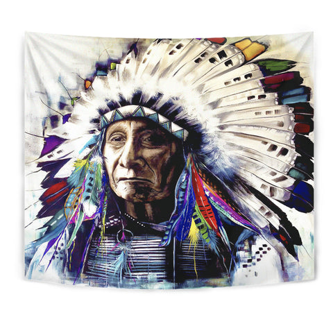 GB-NAT00234 Chief Native Tapestry