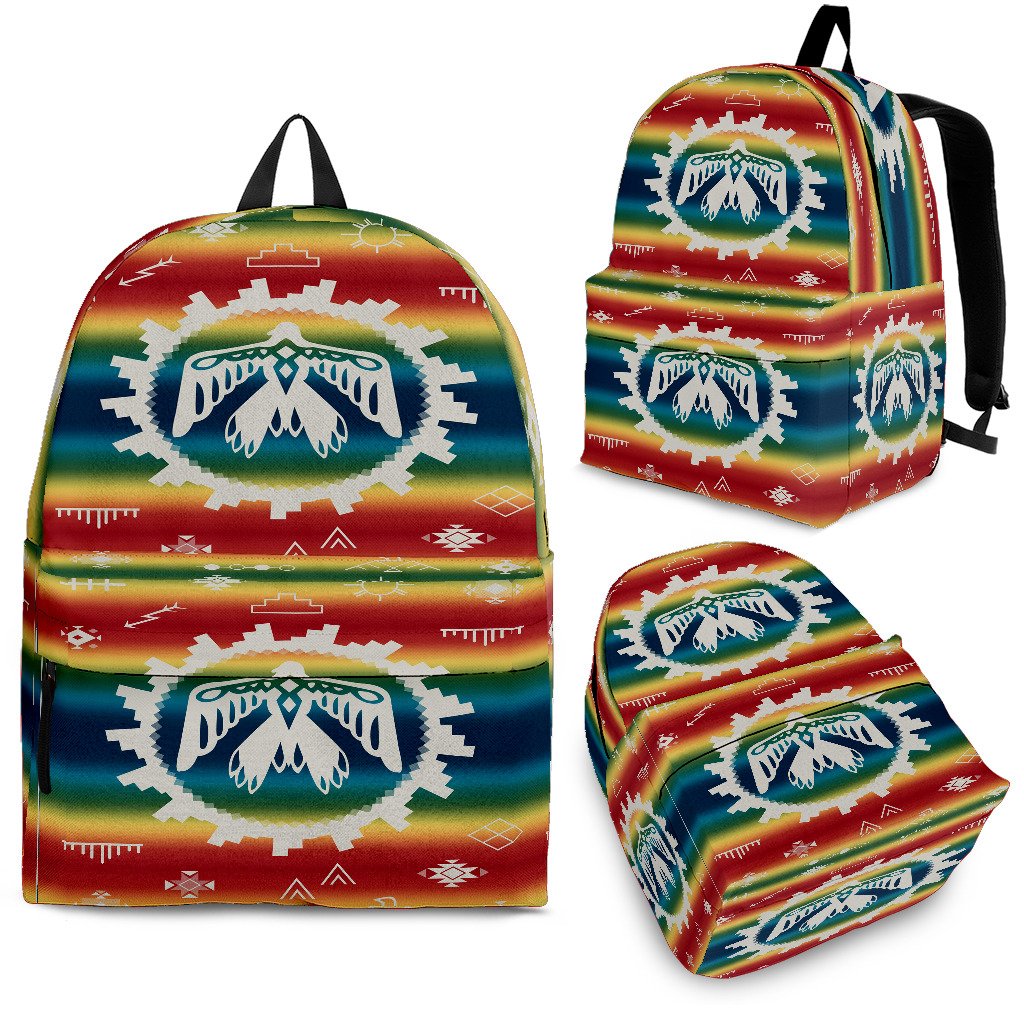 Thunderbird Rainbow Native American Backpack