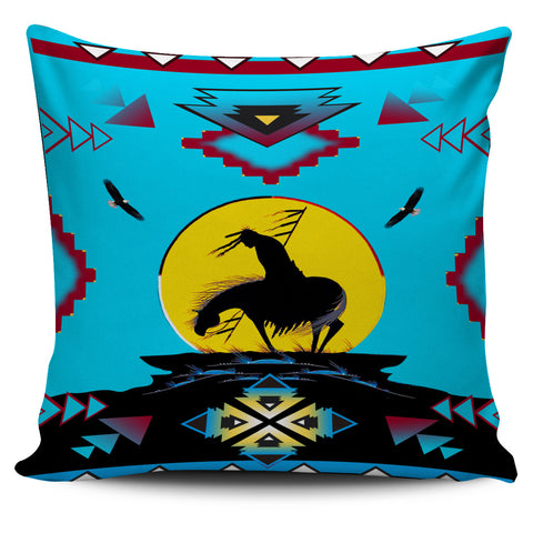 GB-NAT00026 Trail Of Tear Native American Pillow Covers