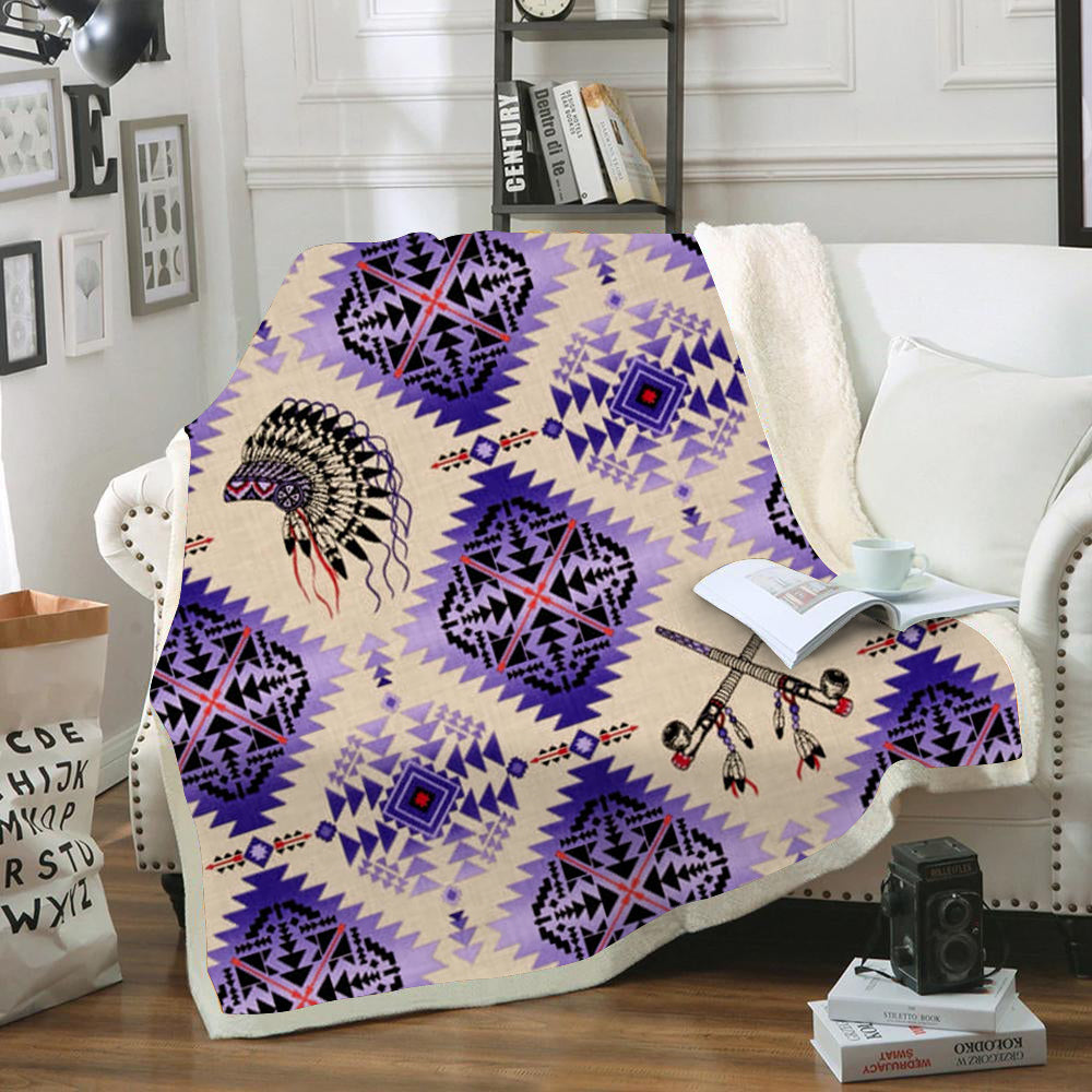 BLK0043 Pattern Tribal Native Blanket