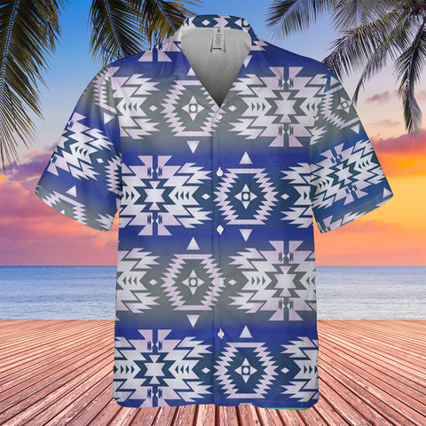 Powwow StoreGBHW00092 Pattern Native Hawaiian Shirt 3D