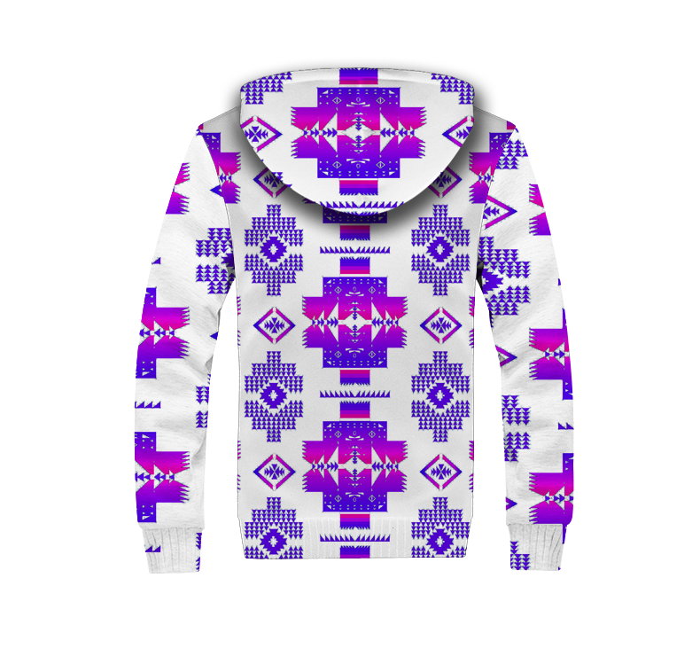 Powwow Storegb nat00720 10 pattern native 3d fleece hoodie