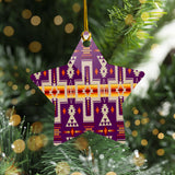 Powwow Store christmas tree ornament set 4 6pcs pack